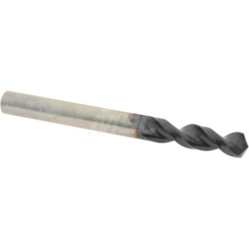 Accupro 0.272 130 Parabolic Flute Cobalt Screw Machine Drill Bit TiAlN Finish, Right Hand Cut, 1.339 Flute Length, 2.913 OAL, Split Point, Straight Shank 1630691A-AC – 01349398