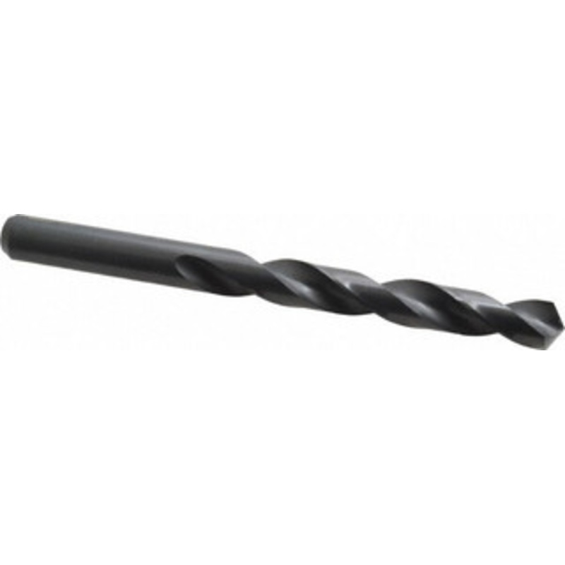 Walter Titex 12.8mm 118 High Speed Steel Jobber Drill Oxide Finish, Right Hand Cut, Spiral Flute, Straight Shank, 5-15/16 OAL, Standard Point 5058607 – 77850576