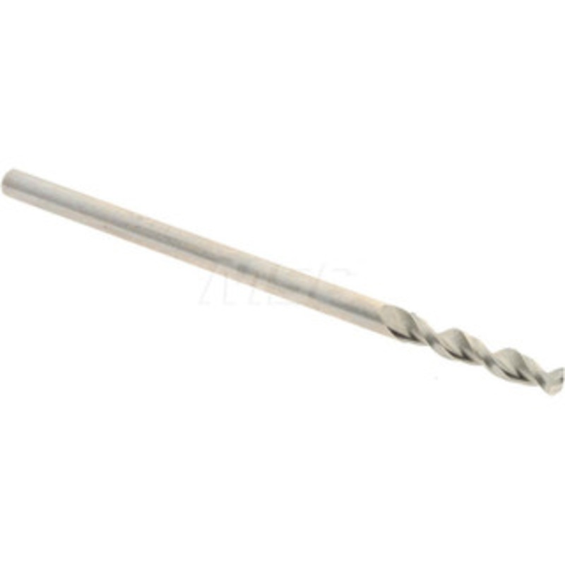 Accupro 1.67mm 130 Parabolic Flute Cobalt Screw Machine Drill Bit Bright Finish, Right Hand Cut, 10mm Flute Length, 34mm OAL, Split Point, Straight Shank 1630167-AC – 01331149