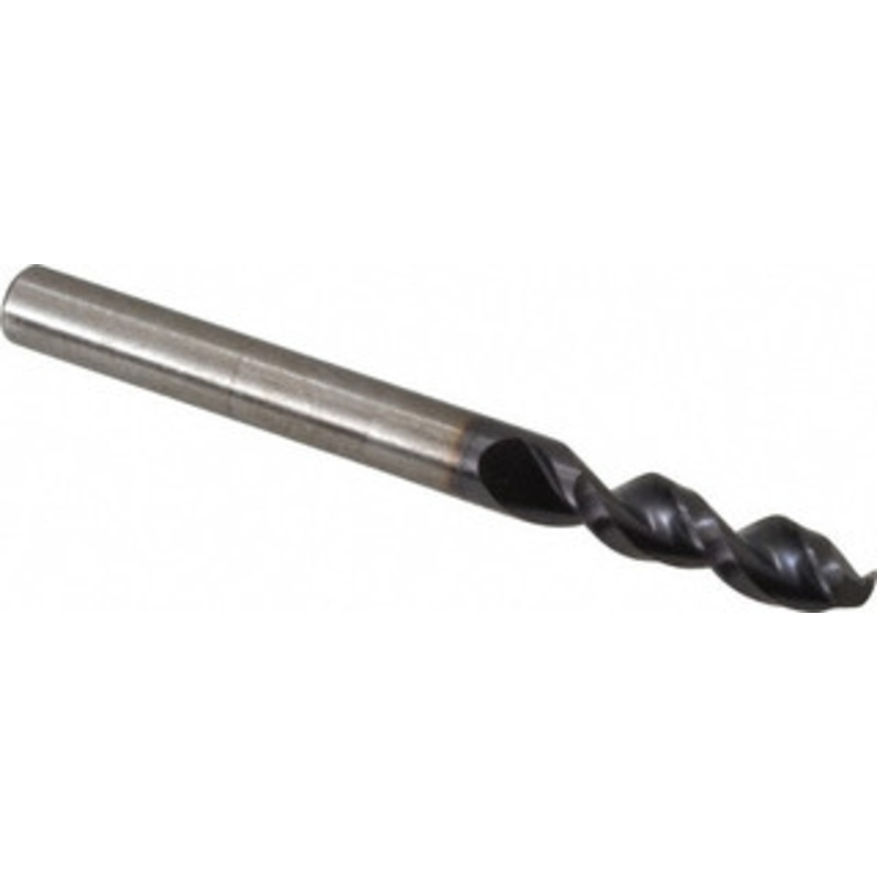 Accupro 0.2323 130 Parabolic Flute Cobalt Screw Machine Drill Bit TiAlN Finish, Right Hand Cut, 1.102 Flute Length, 2.598 OAL, Split Point, Straight Shank 1630590A-AC – 01349208