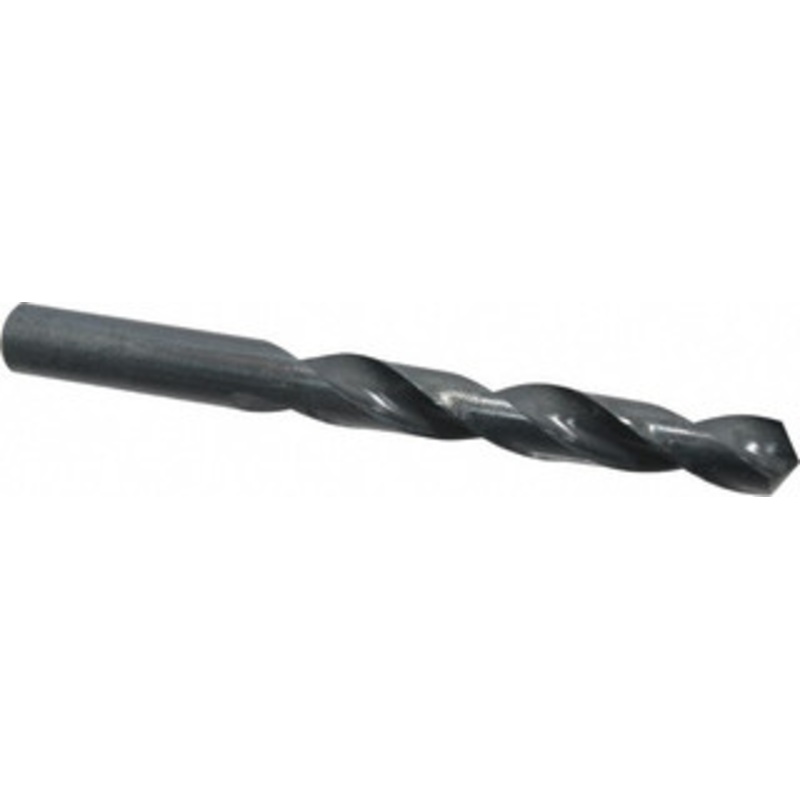 Walter Titex 18.5mm 118 High Speed Steel Jobber Drill Oxide Finish, Right Hand Cut, Spiral Flute, Straight Shank, 7-51/64 OAL, Standard Point 5058671 – 77850808