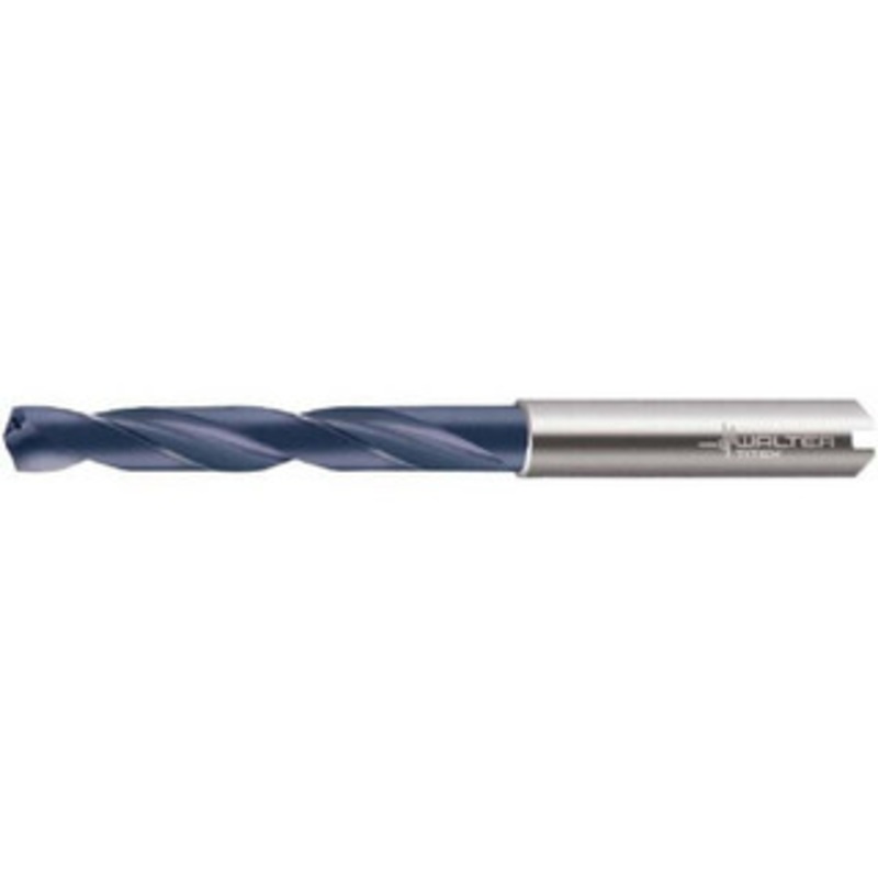 Walter Titex 13.1mm 140 Solid Carbide Jobber Drill TiAlN Finish, Right Hand Cut, Spiral Flute, Whistle Notch Shank, 4.8819 OAL, Special Type Point 6618425 – 36145688