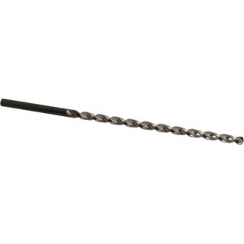 Walter Titex 8.6mm 130 2-Flute High Speed Steel Extra Length Drill Bit Bright Finish, 175mm Flute Length, 250mm OAL, 8.6mm Shank Diam, Series A1622 5062635 – 51803690