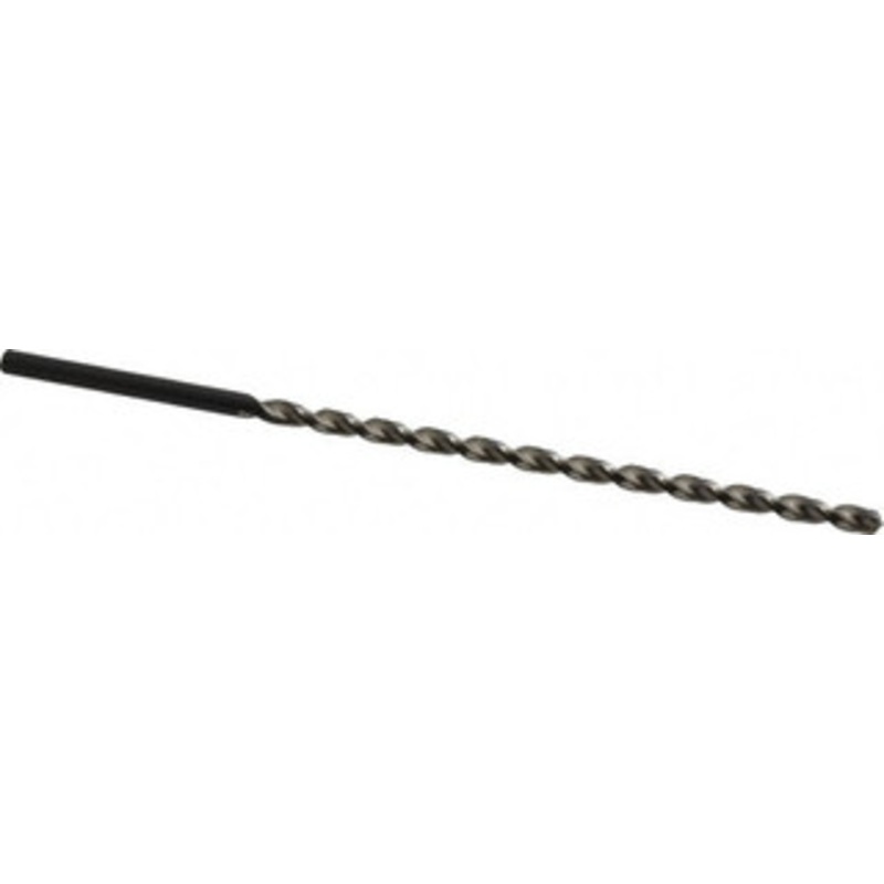 Walter Titex Letter E (1/4) 130 2-Flute High Speed Steel Extra Length Drill Bit Bright Finish, 5-29/32 Flute Length, 8-15/32 OAL, Series A1622 5062540 – 01468164