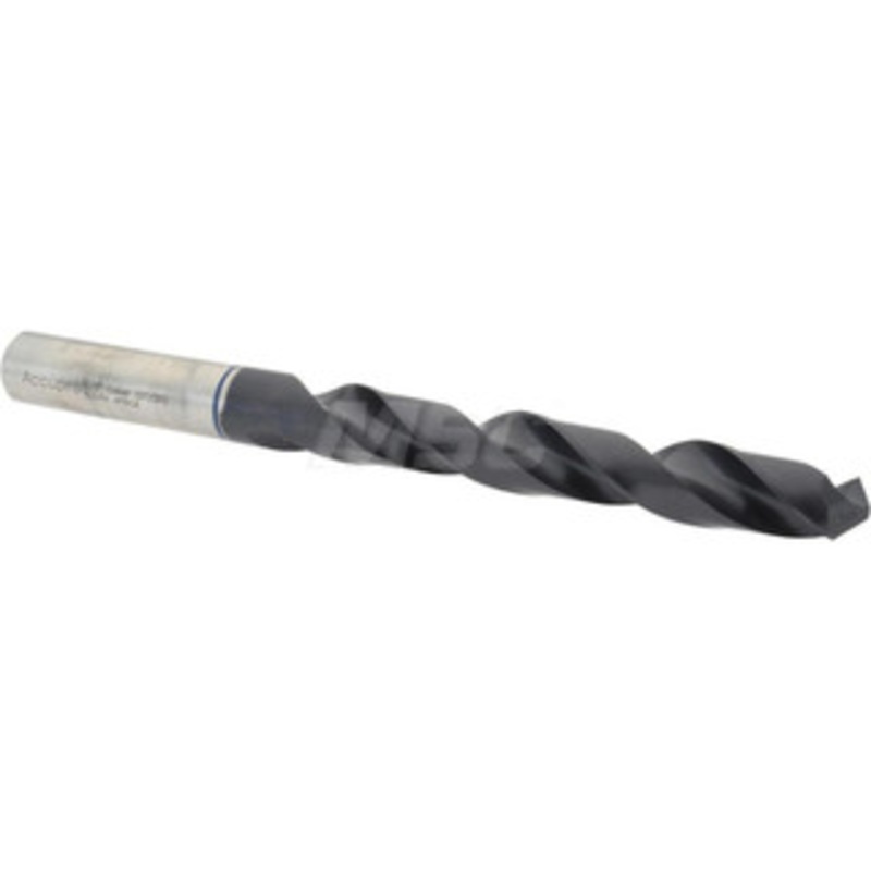 Accupro 1/2 120 Cobalt Jobber Drill TiAlN Finish, Right Hand Cut, Spiral Flute, Straight Shank, 151mm OAL, Faceted Point 1BB1269-AC – 05493093