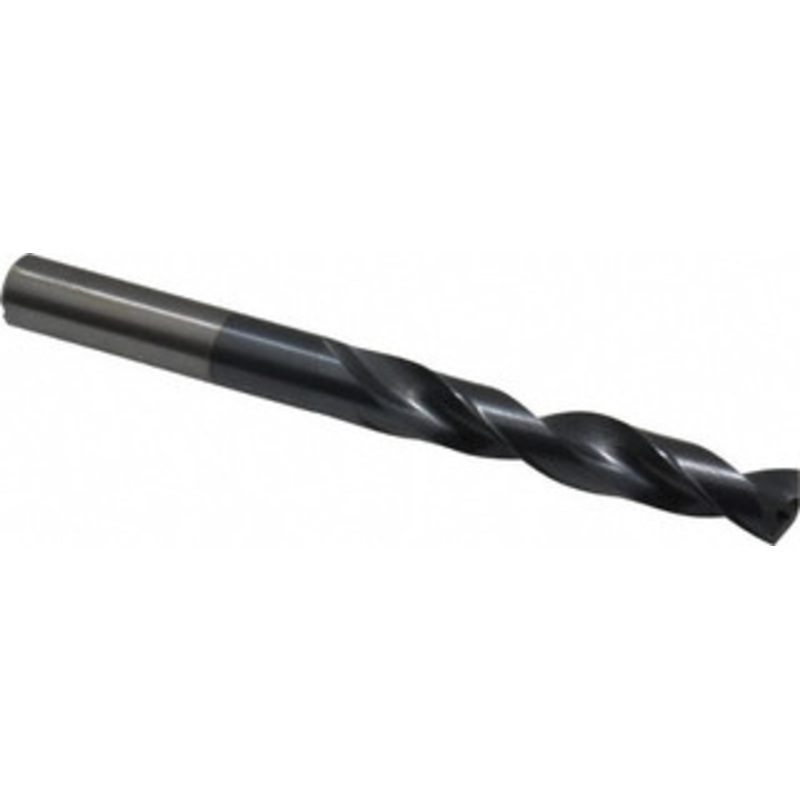 Accupro 10mm 140 Solid Carbide Jobber Drill AlTiN Finish, Right Hand Cut, Spiral Flute, Straight Shank, 110mm OAL, Standard Point 77711992 – 77711992