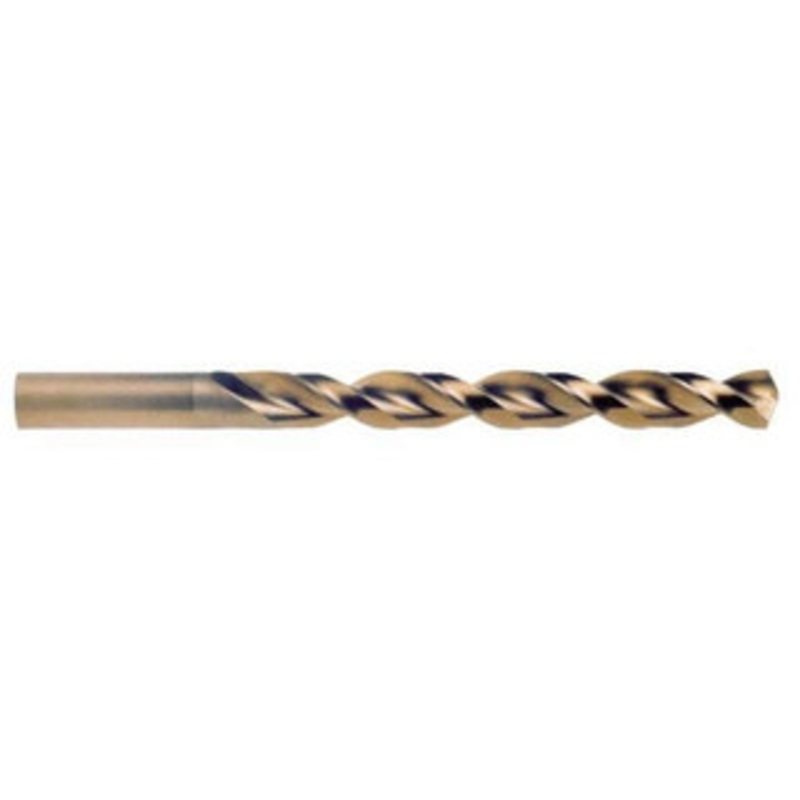 Accupro 1.15mm 130 Cobalt Jobber Drill Bright Finish, Right Hand Cut, Parabolic Flute, Straight Shank, 1-27/64 OAL, Split Point 1640115-AC – 05597869