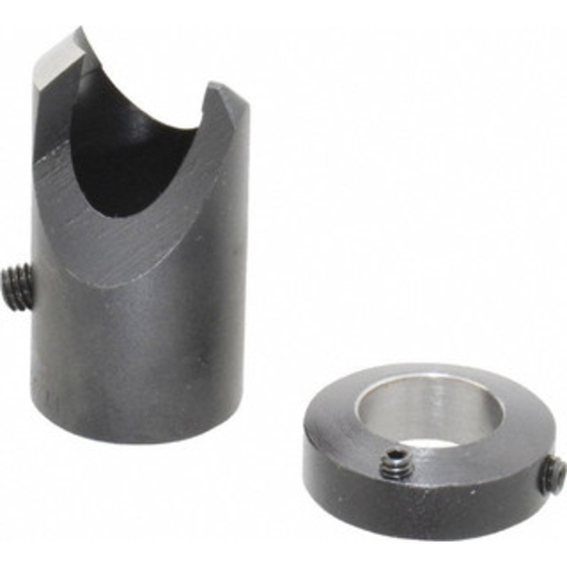 Vernon Devices 13/16 Cutter Diam, 17/32 Drill Compatibility, 5/16 Collar Thickness, Adjustable Depth Drill Countersink 90 Incl Angle, 45 Centerline Angle, 15/16 Cutter Diam, 1-1/2 Cutter Head Length, HSS, Right Hand CCH-CCH5310 – 01336346