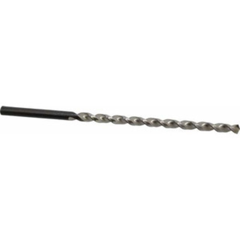 Walter Titex 7/16 130 2-Flute High Speed Steel Extra Length Drill Bit Bright Finish, 7-11/16 Flute Length, 11-1/32 OAL, Series A1622 5062626 – 01468289