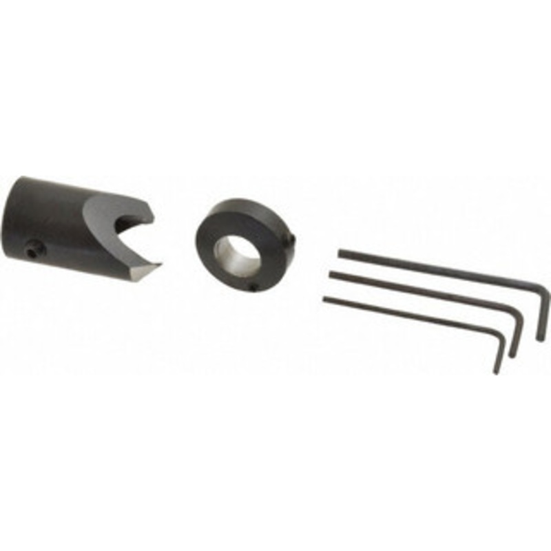 Vernon Devices 13/16 Cutter Diam, 29/64 Drill Compatibility, 5/16 Collar Thickness, Adjustable Depth Drill Countersink 90 Incl Angle, 45 Centerline Angle, 15/16 Cutter Diam, 1-1/2 Cutter Head Length, HSS, Right Hand CCH-CCH4530 – 01336296