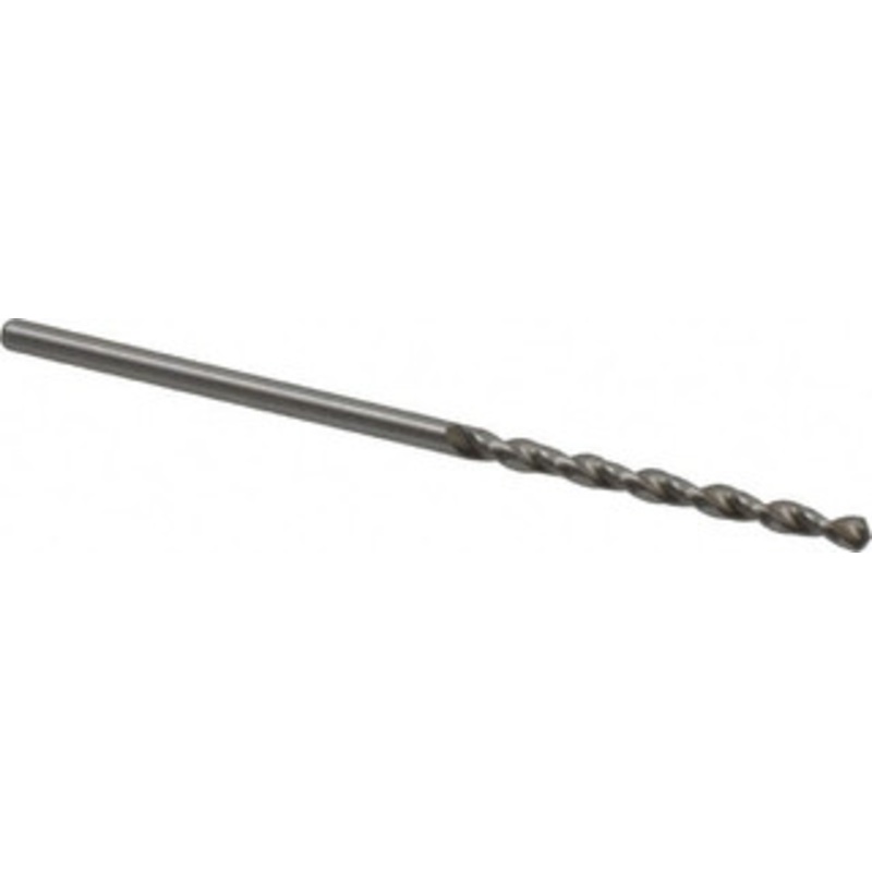 Accupro 1.8mm 130 Cobalt Jobber Drill Bright Finish, Right Hand Cut, Parabolic Flute, Straight Shank, 1-13/16 OAL, Split Point 1640180-AC – 05598081