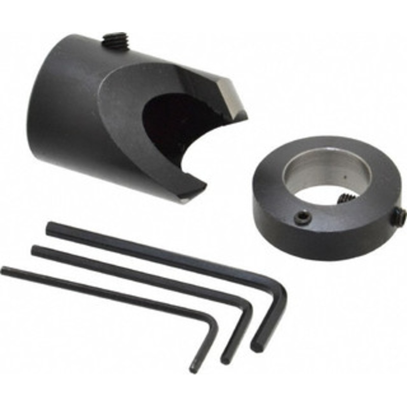 Vernon Devices 1-3/16 Cutter Diam, 3/4 Drill Compatibility, 7/16 Collar Thickness, Adjustable Depth Drill Countersink 90 Incl Angle, 45 Centerline Angle, 1-5/16 Cutter Diam, 1-3/4 Cutter Head Length, HSS, Right Hand CCH-CCH7500 – 01336486