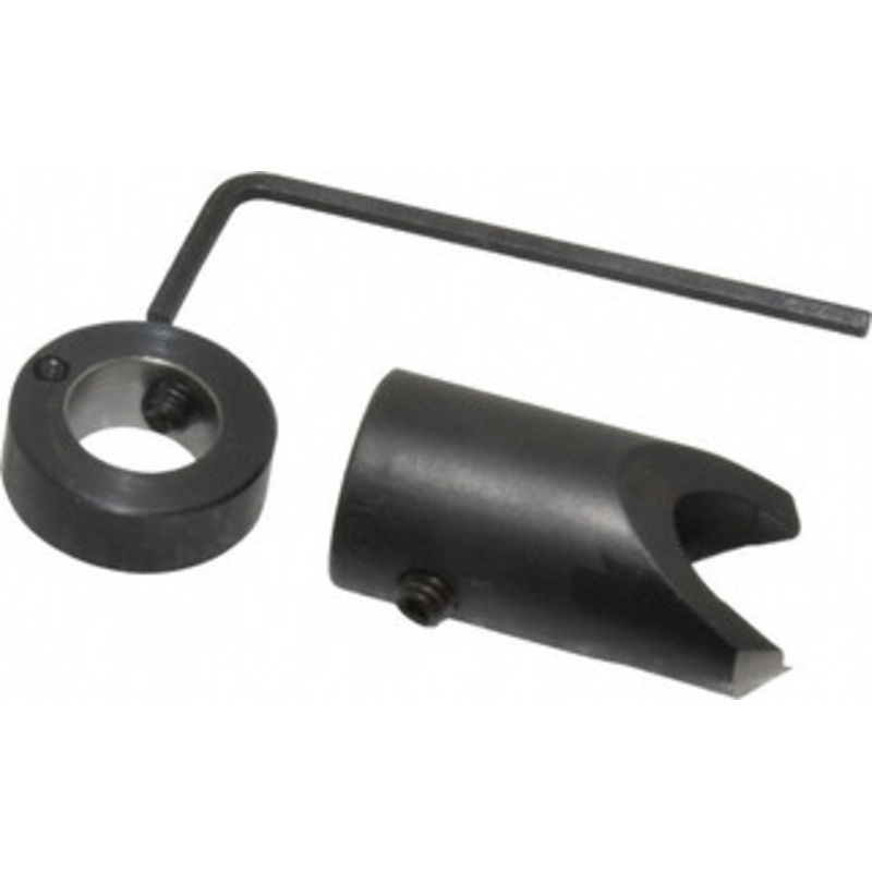Vernon Devices 5/8 Cutter Diam, 27/64 Drill Compatibility, 5/16 Collar Thickness, Adjustable Depth Drill Countersink 90 Incl Angle, 45 Centerline Angle, 3/4 Cutter Diam, 1-1/4 Cutter Head Length, HSS, Right Hand CCH-CCH4210 – 01336270
