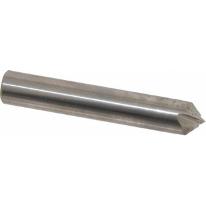 Accupro 1/2 Diam 90 4-Flute Single End Solid Carbide Chamfer Mill Bright Finish, 3 OAL, 1/2 Shank Diam 945000090 – 09550997