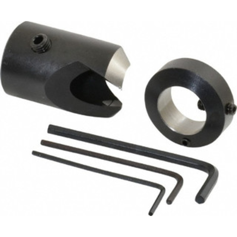 Vernon Devices 1 Cutter Diam, 21/32 Drill Compatibility, 3/8 Collar Thickness, Adjustable Depth Drill Countersink 90 Incl Angle, 45 Centerline Angle, 1-1/8 Cutter Diam, 1-5/8 Cutter Head Length, HSS, Right Hand CCH-CCH6560 – 01336429