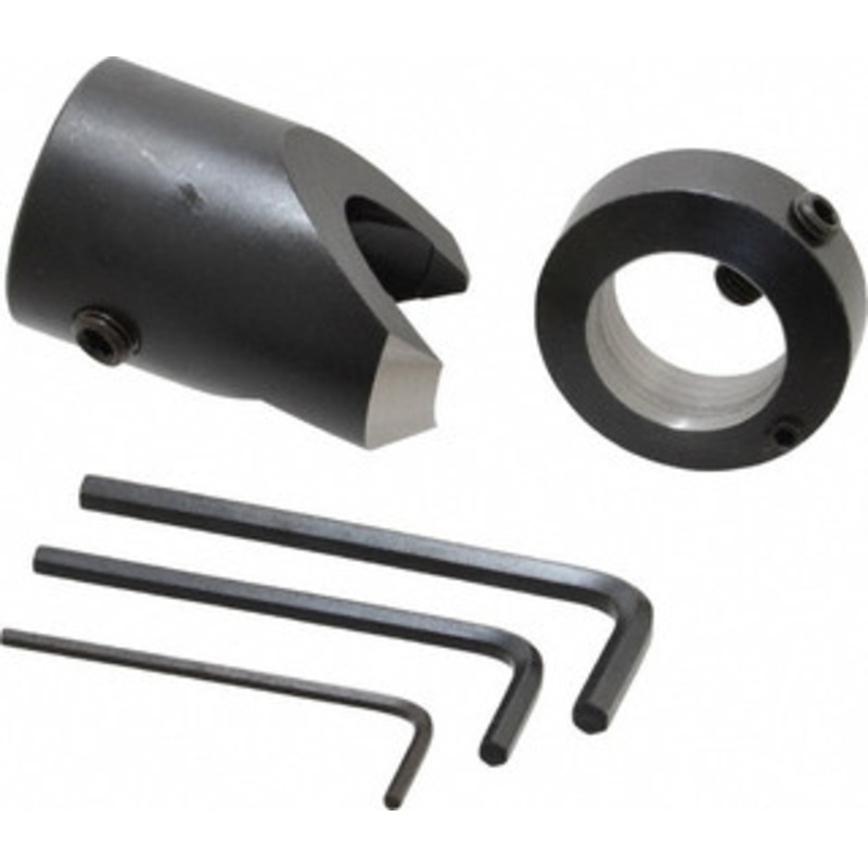 Vernon Devices 1-5/16 Cutter Diam, 7/8 Drill Compatibility, 1/2 Collar Thickness, Adjustable Depth Drill Countersink 90 Incl Angle, 45 Centerline Angle, 1-7/16 Cutter Diam, 2 Cutter Head Length, HSS, Right Hand CCH-CCH8750 – 01336569