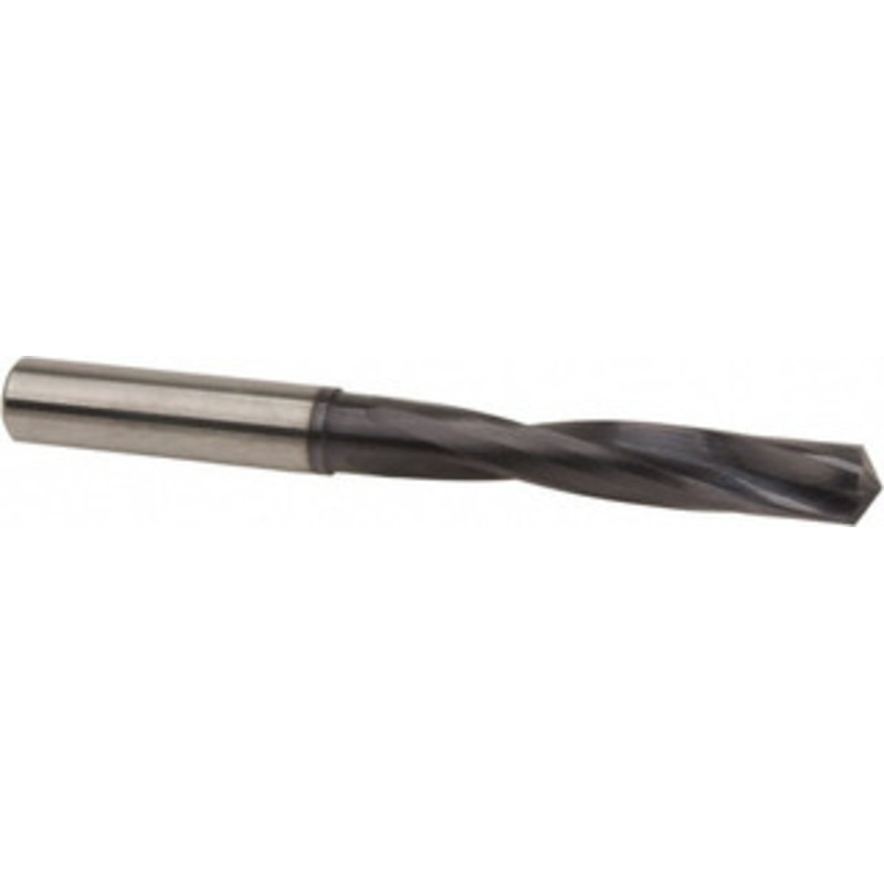 Accupro 1/2 140 Solid Carbide Jobber Drill TiAlN Finish, Right Hand Cut, Spiral Flute, Straight Shank, 5 OAL, Special Type Point 4500101 – 61695888