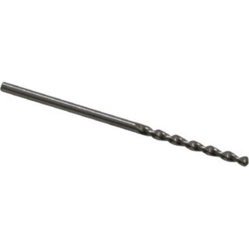 Accupro 1.65mm 130 Cobalt Jobber Drill Bright Finish, Right Hand Cut, Parabolic Flute, Straight Shank, 1-11/16 OAL, Split Point 1640165-AC – 05598032