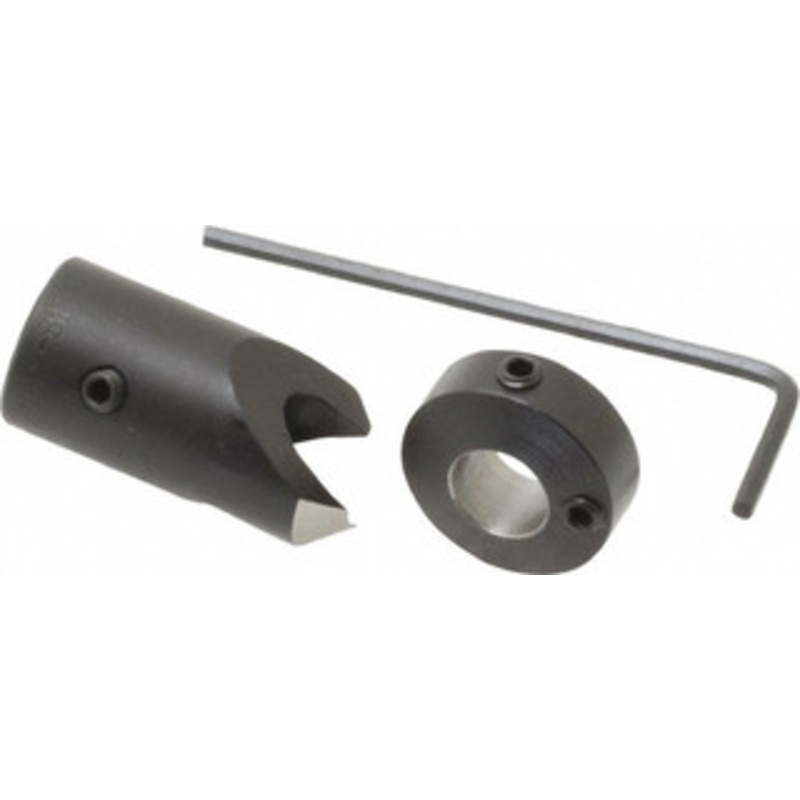 Vernon Devices 1/2 Cutter Diam, 9/32 Drill Compatibility, 1/4 Collar Thickness, Adjustable Depth Drill Countersink 90 Incl Angle, 45 Centerline Angle, 5/8 Cutter Diam, 1 Cutter Head Length, High Speed Steel, Right Hand CCH-CCH2812 – 01336189