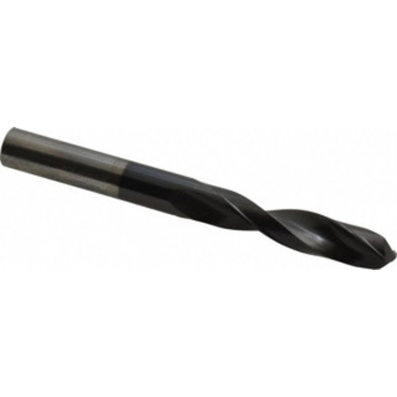 Accupro 10mm 140 Solid Carbide Jobber Drill AlTiN Finish, Right Hand Cut, Spiral Flute, Straight Shank, 100mm OAL, Notched Point 63309686 – 63309686