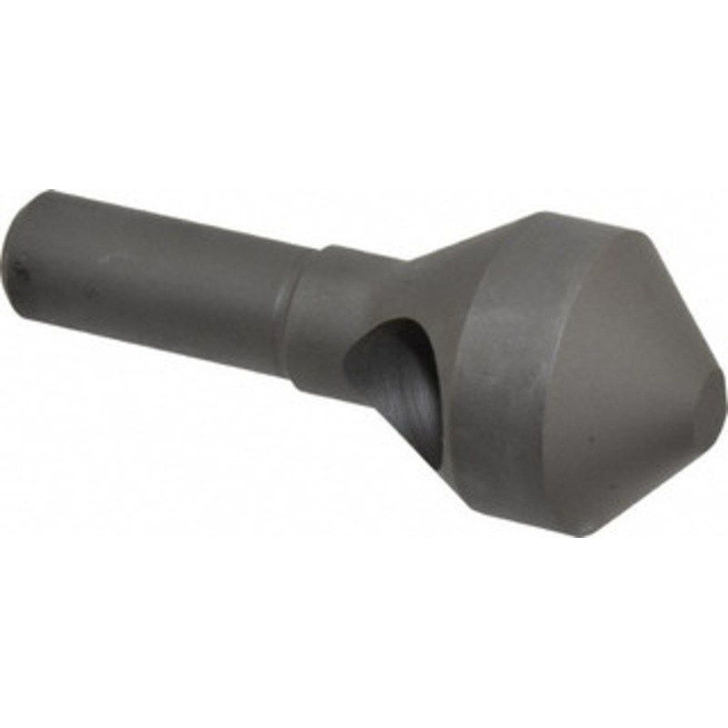 Weldon Tool 1-1/8 Head Diam, 1/2 Shank Diam, 90 High Speed Steel Countersink Bright Finish, 2-13/16 OAL, Single End, Straight Shank, Right Hand Cut 98926-94-W – 02541605