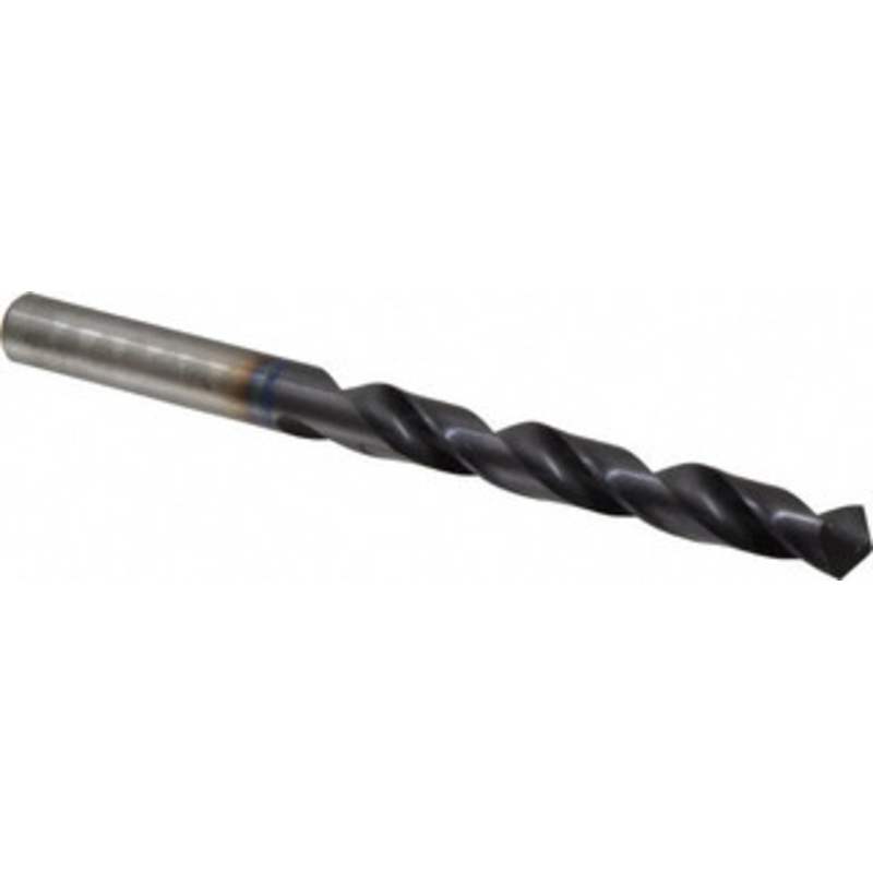 Accupro 10.2mm 120 Cobalt Jobber Drill TiAlN Finish, Right Hand Cut, Spiral Flute, Straight Shank, 133mm OAL, Faceted Point 1BB1020-AC – 05492988