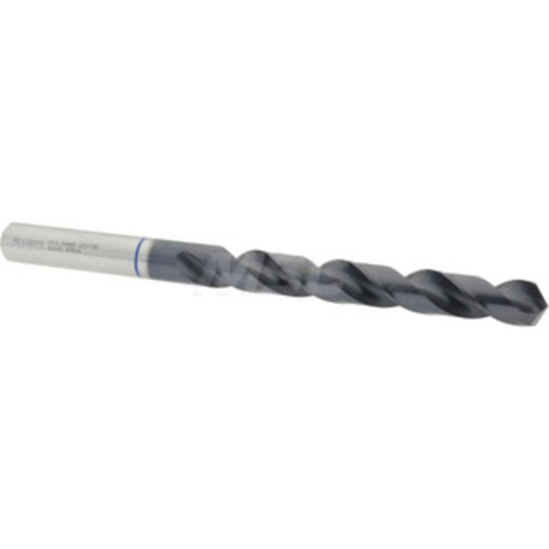 Accupro 10mm 120 Cobalt Jobber Drill TiAlN Finish, Right Hand Cut, Spiral Flute, Straight Shank, 133mm OAL, Faceted Point 1BB1000-AC – 05492962