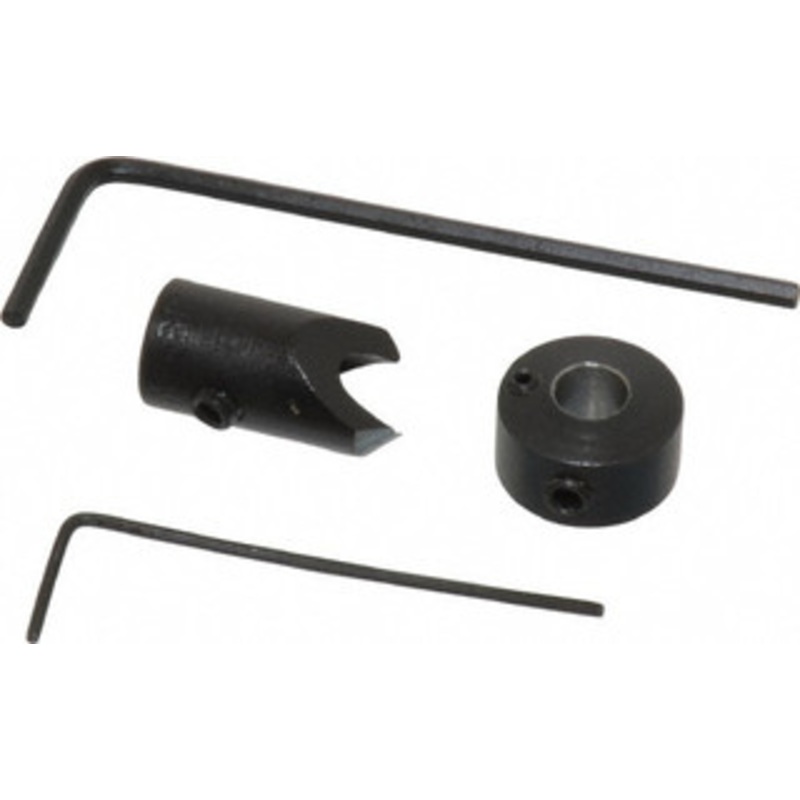 Vernon Devices 5/16 Cutter Diam, 11/64 Drill Compatibility, 1/4 Collar Thickness, Adjustable Depth Drill Countersink 90 Incl Angle, 45 Centerline Angle, 7/16 Cutter Diam, 5/8 Cutter Head Length, HSS, Right Hand CCH-CCH1710 – 01336114