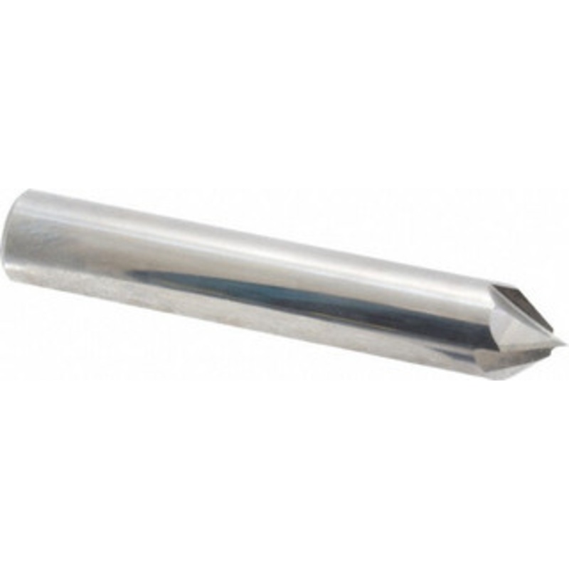 Accupro 1/2 Diam 82 4-Flute Single End Solid Carbide Chamfer Mill Bright Finish, 3 OAL, 1/2 Shank Diam 945000082 – 09550963