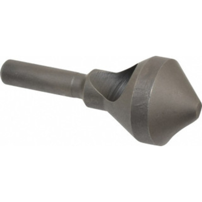 Weldon Tool 13/16 Head Diam, 1/4 Shank Diam, 90 High Speed Steel Countersink Bright Finish, 2-1/32 OAL, Single End, Straight Shank, Right Hand Cut 98920-94-W – 02541589