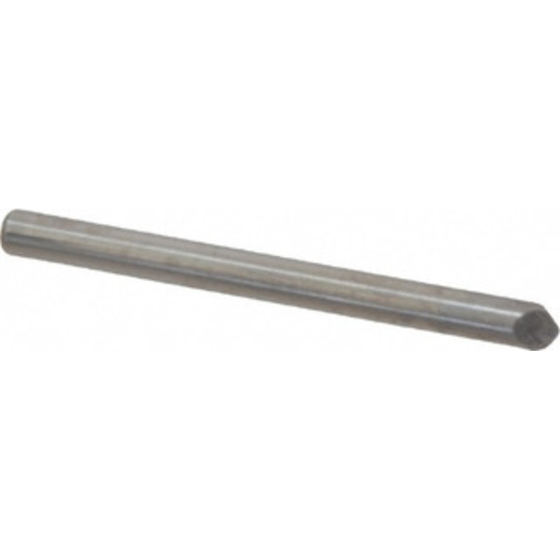 Accupro 1/8 Diam 120 2-Flute Single End Solid Carbide Chamfer Mill Bright Finish, 1-1/2 OAL, 1/8 Shank Diam 921250120 – 09550005