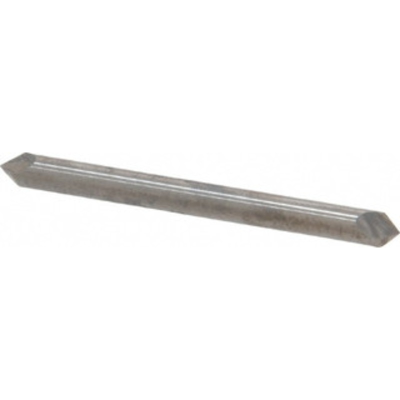 Accupro 1/8 Diam 90/90 2-Flute Double End Solid Carbide Chamfer Mill Bright Finish, 1-1/2 OAL, 1/8 Shank Diam 921250090DE – 09549973