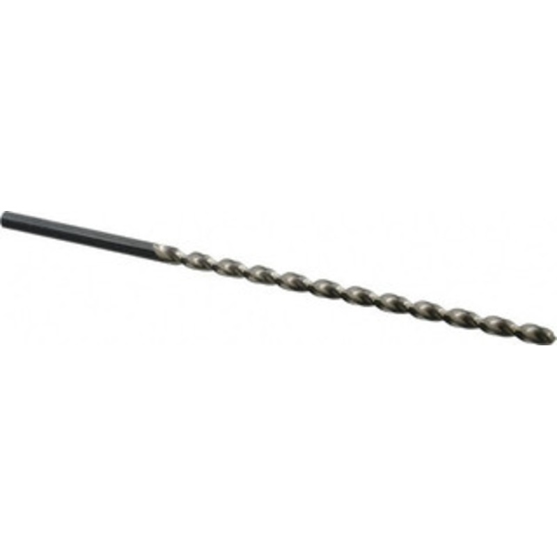 Walter Titex 19/64 130 2-Flute High Speed Steel Extra Length Drill Bit Bright Finish, 6-1/2 Flute Length, 9-7/16 OAL, Series A1622 5062554 – 01468198