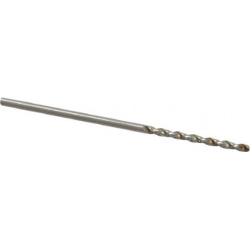 Accupro 1.25mm 130 Cobalt Jobber Drill Bright Finish, Right Hand Cut, Parabolic Flute, Straight Shank, 1-1/2 OAL, Split Point 1640125-AC – 05597901