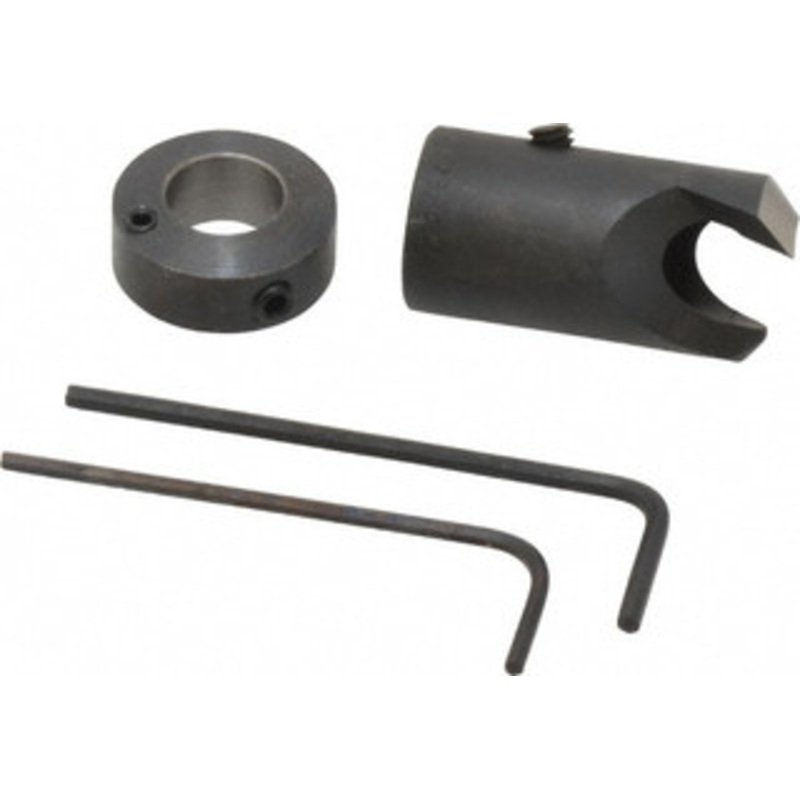 Vernon Devices 5/8 Cutter Diam, 25/64 Drill Compatibility, 5/16 Collar Thickness, Adjustable Depth Drill Countersink 90 Incl Angle, 45 Centerline Angle, 3/4 Cutter Diam, 1-1/4 Cutter Head Length, HSS, Right Hand CCH-CCH3900 – 01336254