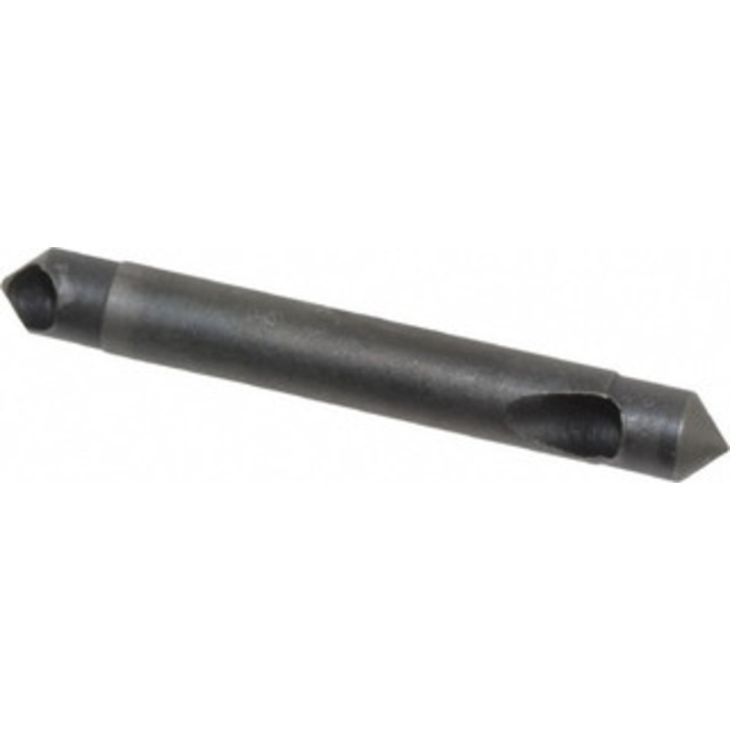 Weldon Tool 3/16 Shank Diam, 90 High Speed Steel Countersink Bright Finish, 1-1/2 OAL, Double End, Straight Shank, Right Hand Cut 98912-94-W – 02543544