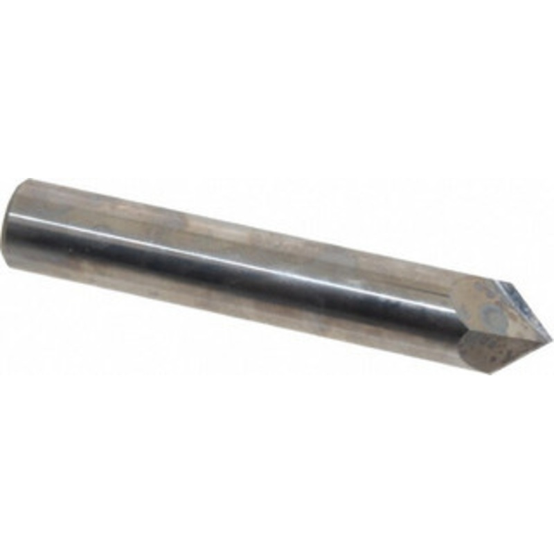 Accupro 1/2 Diam 82 2-Flute Single End Solid Carbide Chamfer Mill Bright Finish, 3 OAL, 1/2 Shank Diam 925000082 – 09550450