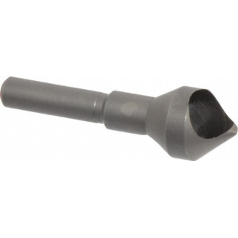 Weldon Tool 9/16 Head Diam, 1/4 Shank Diam, 82 High Speed Steel Countersink Bright Finish, 1-7/8 OAL, Single End, Straight Shank, Right Hand Cut 98820-94-W – 02541225