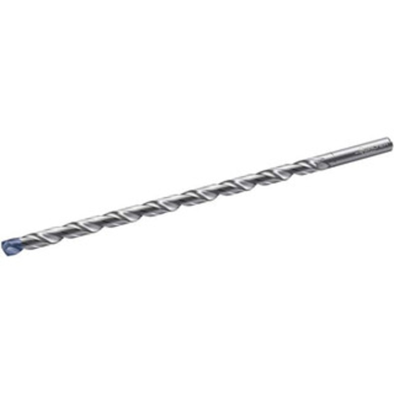 Walter Titex 1/8 2-Flute Solid Carbide Extra Length Drill Bit Tinal Point Finish, 92mm Flute Length, 134mm OAL, 6mm Shank Diam, Through Coolant, Series A6785TFP 5154866 – 70306402