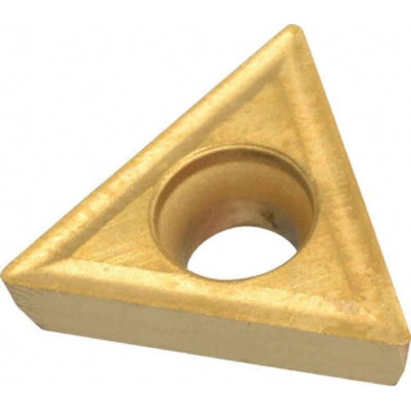 Value Collection TPGT32.51 TCN55 Carbide Turning Insert TiN Finish, 3/8 Inscribed Circle, 1/64 Corner Radius, 60 Triangle, Series American Value 42248 – 88521174