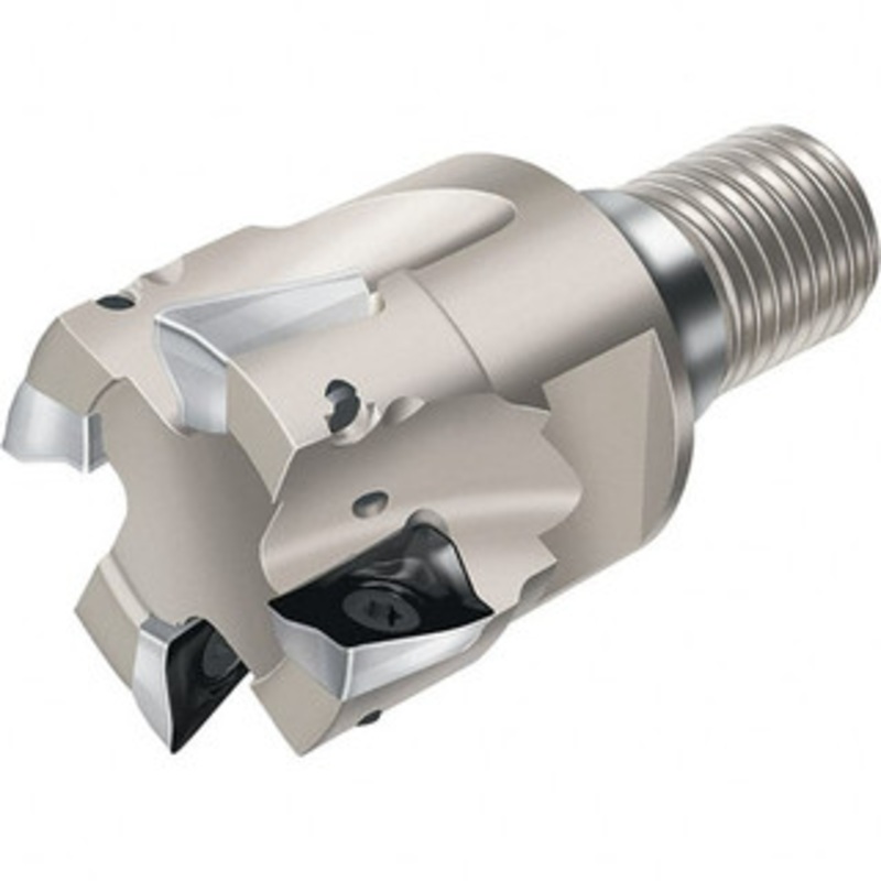 Walter Tools 25mm Cut Diam, 11.7mm Max Depth, T22 Modular Connection Shank, Indexable Square-Shoulder End Mill F4042 Toolholder, Uses Multiple Insert Styles, 90 Lead Angle, Through Coolant 5044099 – 53056305