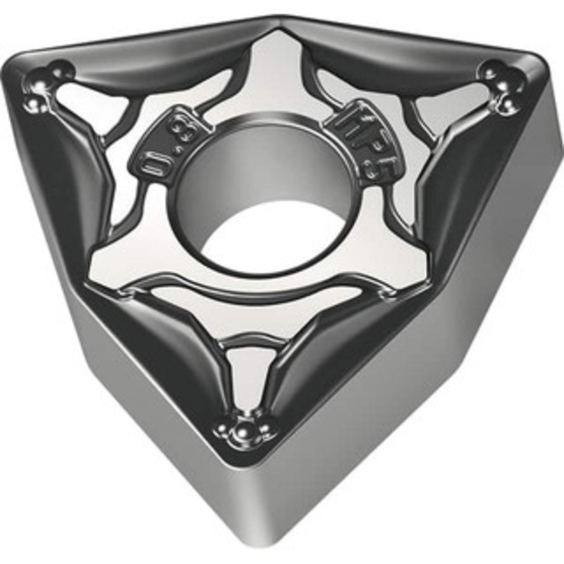 Walter Tools WNMG331-MP5 WPP20S Carbide Turning Insert TiCN/Al2O3/TiN Finish, 6.5mm Long, 3/8 Inscribed Circle, 1/64 Corner Radius, 80 Trigon, Series Tiger-tec 6251446 – 36326338