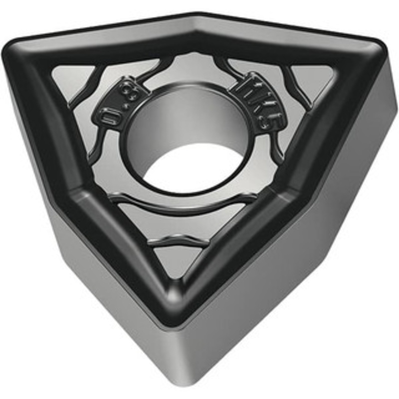 Walter Tools WNMG432-MK5 WKK10S Carbide Turning Insert TiCN/Al2O3/TiCN Finish, 1/2 Inscribed Circle, 1/32 Corner Radius, 80 Trigon 6353360 – 66332172