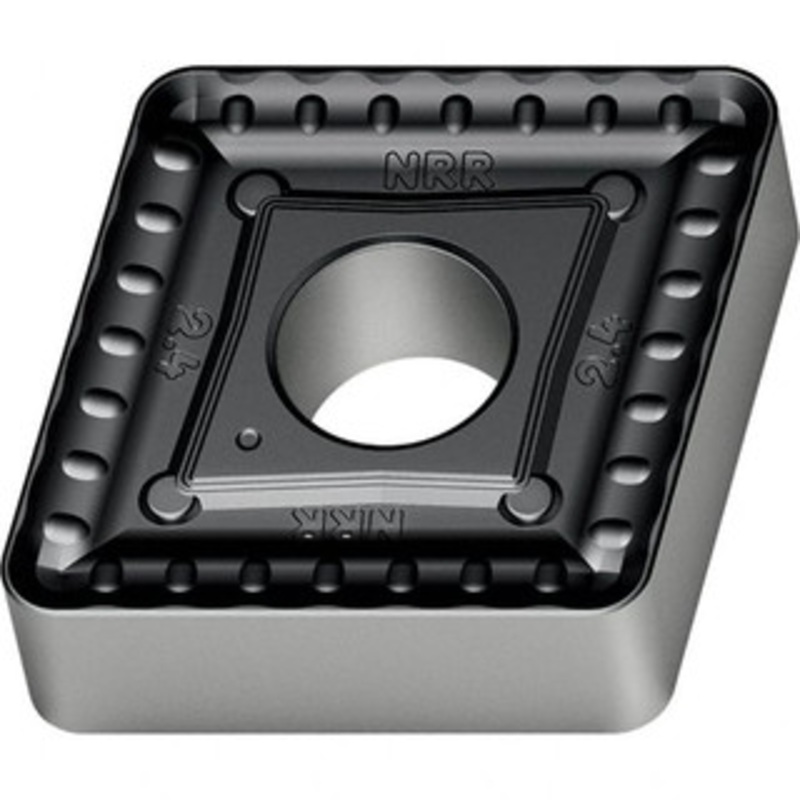 Walter Tools CNMM643-NRR WPP20S Carbide Turning Insert TiCN/Al2O3/TiN Finish, 19.3mm Long, 3/4 Inscribed Circle, 3/64 Corner Radius, 80 Diamond, Series Tiger-tec 6160907 – 36325355