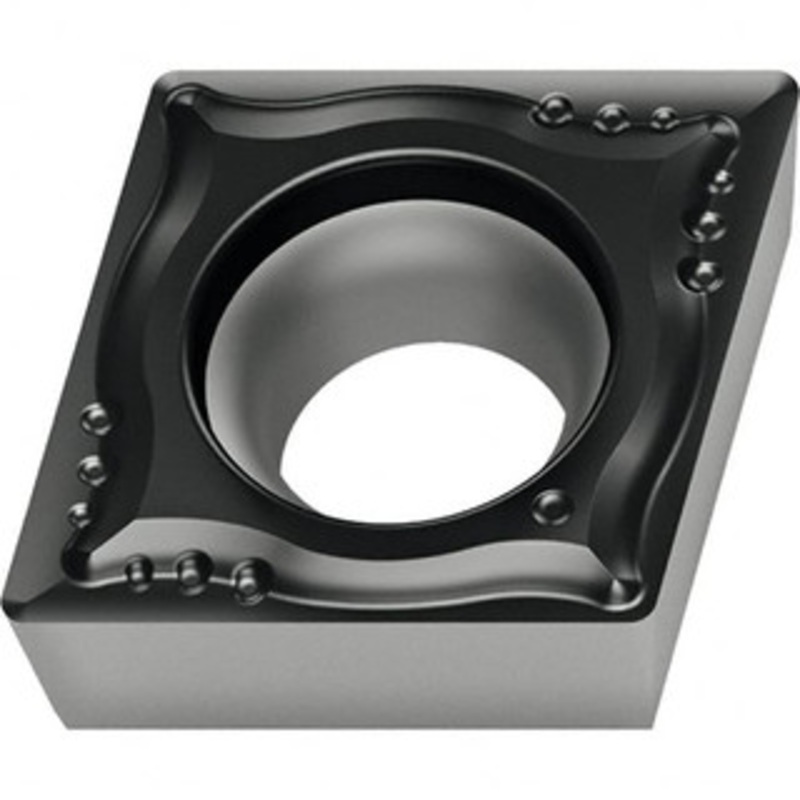 Walter Tools CPGT09T304-MM4 WSM01 Turning Insert TiAlN+Al2O3+(ZrN) Finish, Neutral, 9.67mm Long, 9.53mm Inscribed Circle, 0.4mm Corner Radius, 3.97mm Thick, 80 Rhombic 80, Series CPGT-MM4 7021254 – 41697541