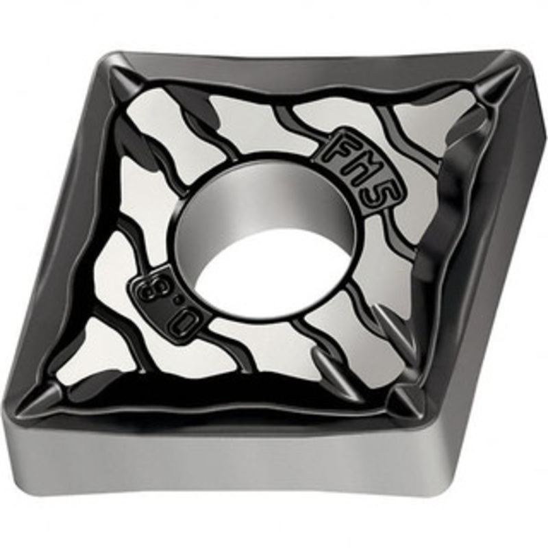Walter Tools CNMG120404-FM5 WSM20S Turning Insert TiAlN+Al2O3+(Al) Finish, Neutral, 12.9mm Long, 12.7mm Inscribed Circle, 0.4mm Corner Radius, 4.76mm Thick, 80 Rhombic 80, Series CNMG-FM5 7091887 – 55755714