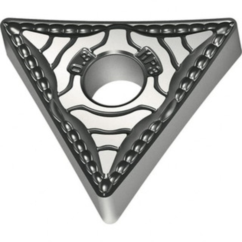 Walter Tools TNMG332-MP3 WPP20S Carbide Turning Insert TiCN/Al2O3/TiN Finish, 16.51mm Long, 3/8 Inscribed Circle, 1/32 Corner Radius, 60 Triangle, Series Tiger-tec 6064528 – 56323140