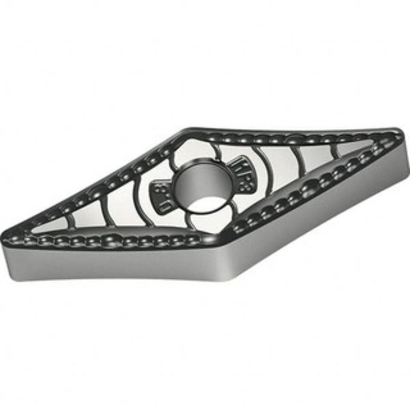 Walter Tools VNMG331-MP3 WPP20S Carbide Turning Insert TiCN/Al2O3/TiN Finish, 16.51mm Long, 3/8 Inscribed Circle, 1/64 Corner Radius, 35 Diamond, Series Tiger-tec 6180929 – 36322725